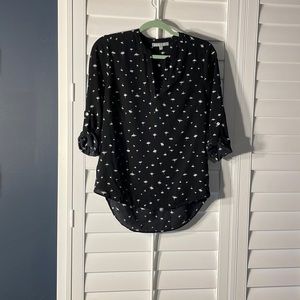 Black & White Blouse